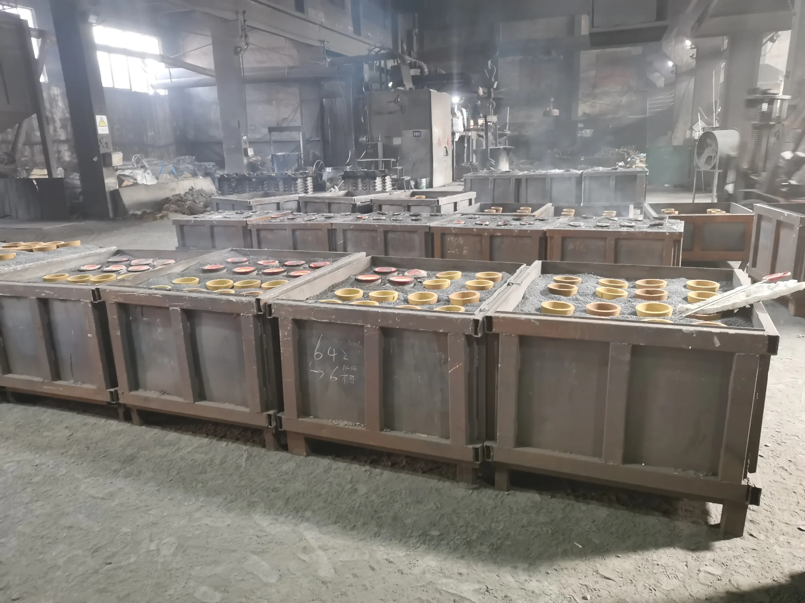 Shell mold gravity casting
