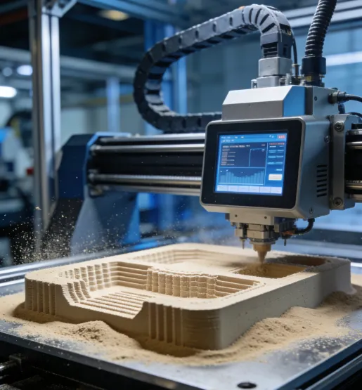 gravity sand casting