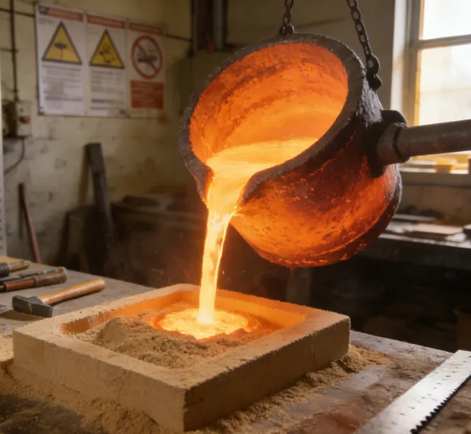 steel sand casting
